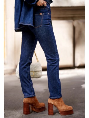 Jeans slim LOLA brut