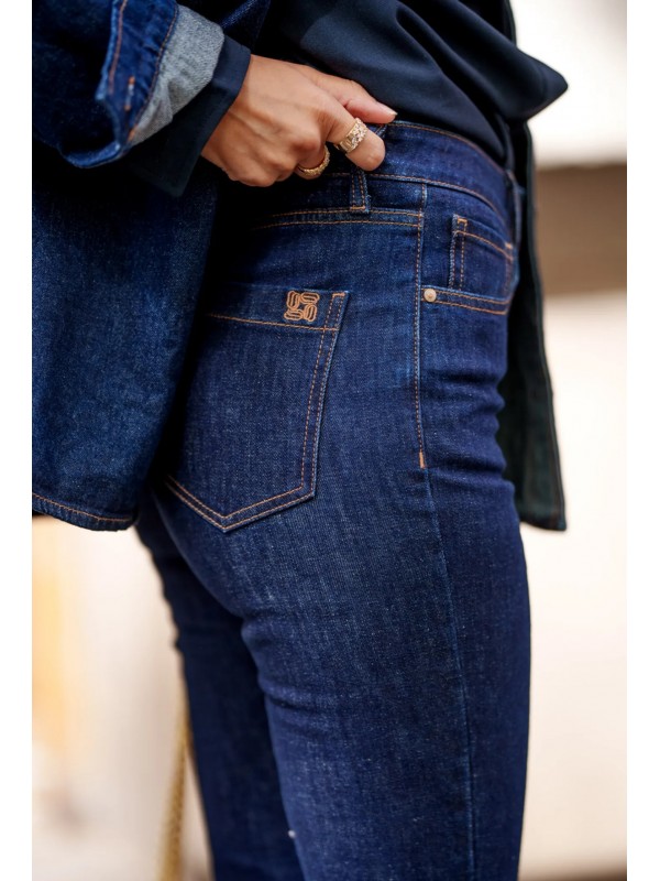 Jeans slim LOLA brut