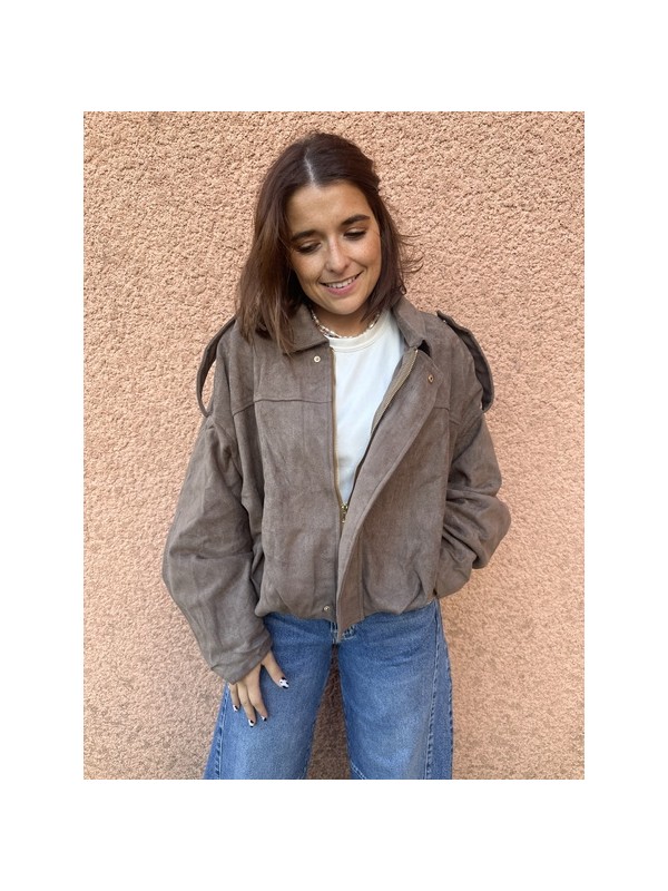 Veste taupe CELESTE