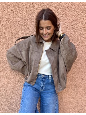 Veste taupe CELESTE
