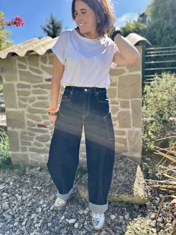 Jeans barrel ÉLISE