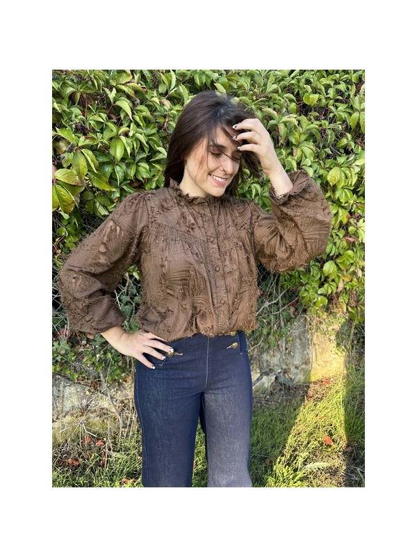 Chemise MIRA café
