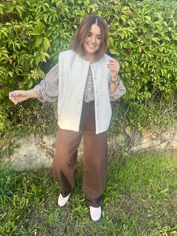 Veste bouclettes Noélie