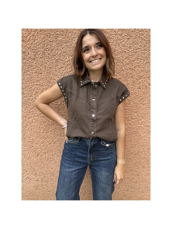 Veste sans manches CAPUCINE