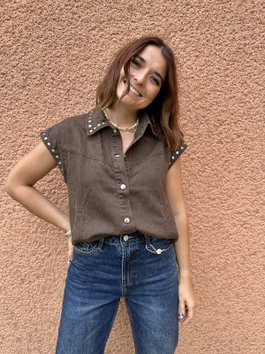 Veste sans manches CAPUCINE 2