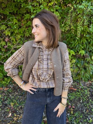 Gilet BAUDRY choco 2